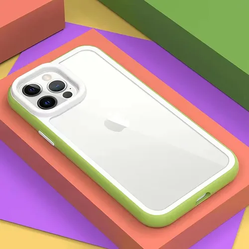 Vista 3 de Losin Funda protectora compatible con iPhone 14 Pro Max, diseño sin bordes, protector de lente de cámara, delgada, suave, de silicona líquida, a