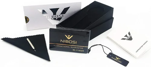 Vista 7 de NIBOSI Mens Watches Chronograph Business Dress Analog Quartz Watch Men Luxury Brand Date Sport Clock