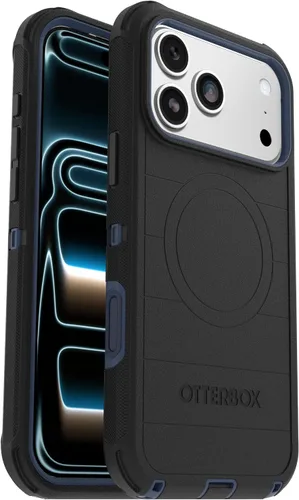 Vista 15 de OtterBox Funda para iPhone 17 Defender Pro Series - Negro - Funda para iPhone resistente, resistente y duradera, se ajusta a MagSafe