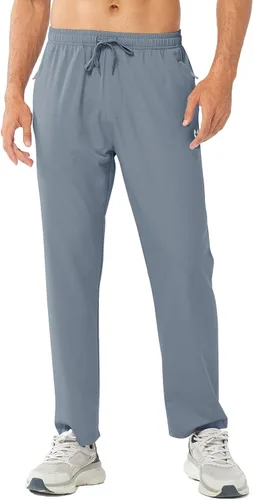 Vista 4 de NORTHYARD Pantalones deportivos para hombre, pantalones deportivos para correr, entrenamiento, ligeros, para gimnasio, correr, pantalones deportivos