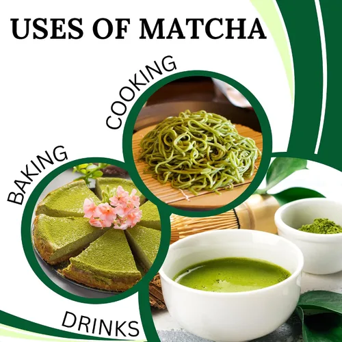 Vista 5 de Polvo de matcha de 2.2 libras (2.2 lbs) por Aki Foods Japan - Polvo de té verde Matcha 100% japonés Fabricado en Japón, auténtico matcha de Nishio