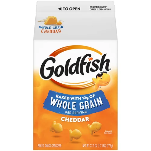 Vista 8 de Goldfish Galletas con Queso Cheddar, Caja de 27.3 Oz