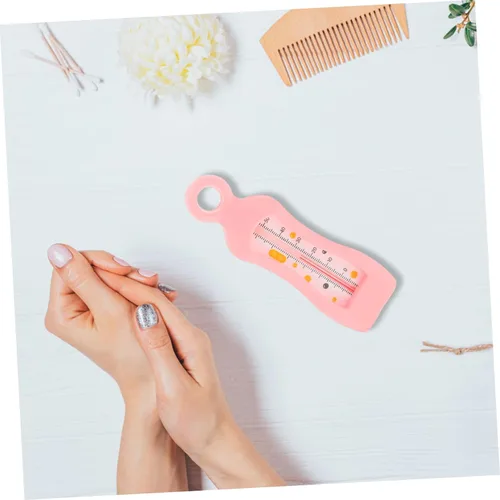 Vista 4 de MERRYHAPY Termómetro de baño Termómetro de agua de baño para recién nacidos, material de polipropileno resistente, fácil de usar