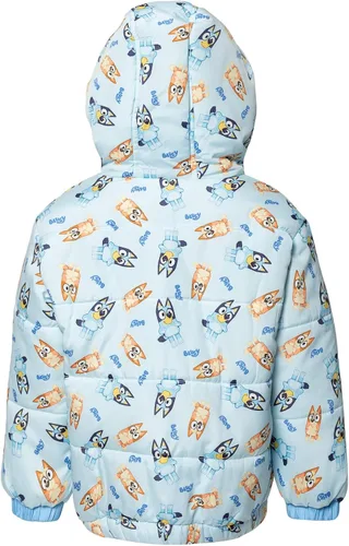 Vista 3 de Bluey Abrigo de invierno de moda con cremallera para bingo
