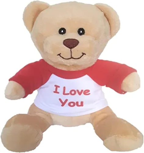 Vista 5 de Hug-a-BooBoo Get Well - Oso de peluche pequeño - Oso de peluche súper lindo de 6 pulgadas con camiseta de mensaje de Get Well - Ideal para regalo