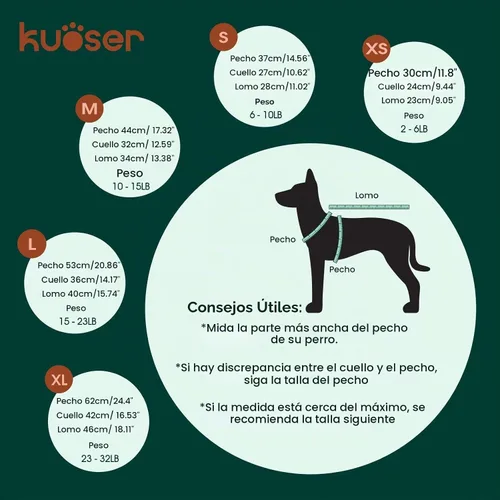 Vista 2 de Kuoser Suéter para Perro Suéter a Cuadros para Perro con Agujero para Arnés, Diseño Polo Tejido para Cachorro Suéter de Otoño e Invierno para Perros