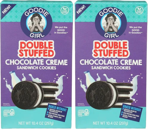 Vista 9 de Goodie Girl Galleta de 6 piezas, crema de chocolate, 10.6 onzas