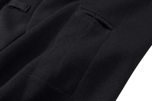 Vista 7 de FASKUNOIE Polo de manga larga para hombre, secado rápido, táctico, senderismo, golf, piqué, jersey, con botón