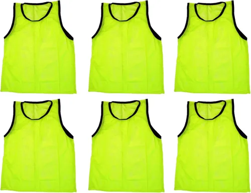 Vista 73 de BlueDot Trading Adult & Youth Scrimmage Training Vests for Soccer, Basketball & More – Available in 1, 6, 12, 24 Packs Naranja