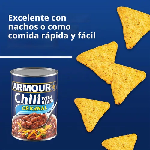 Vista 3 de Armour Star - Chili con frijoles, 14 onzas