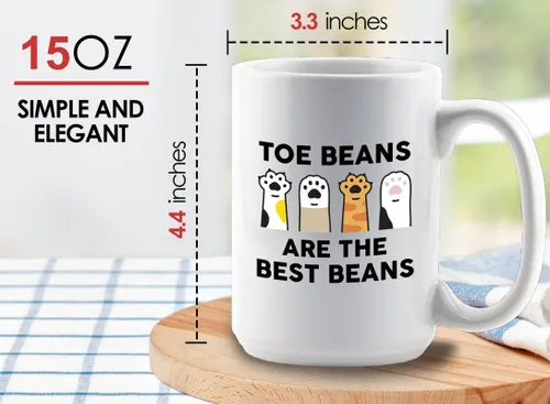 Vista 23 de Taza de café para amantes de los gatos, 11 onzas, color negro, piel de gato Is How I Accessorize, divertido dueño de gatos, gatito, mascota, gato
