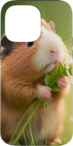 Vista 21 de iPhone 16 Guinea Pig Lover Cute Pet Women Girl Guinea Pig Graphic Case
