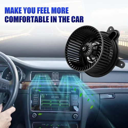 Vista 6 de Ventilador de motor de ventilador de CA delantero para Jeep Cherokee Wrangler TJ 1997 1998 1999 2000 2001 HVAC Calentador Motor Soplador Repuesto #