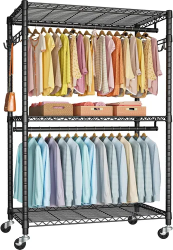 Vista 8 de FUTASSI Armario portátil para servicio pesado, 30 pulgadas de ancho x 14 pulgadas de profundidad x 76 pulgadas de alto, negro, acero al carbono