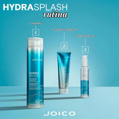 Vista 6 de Joico HydraSplash Hydrating Shampoo For Fine, Medium, Dry Hair Replenish Moisture Add Hydration & Softness With Sea Kelp & Coconut Water