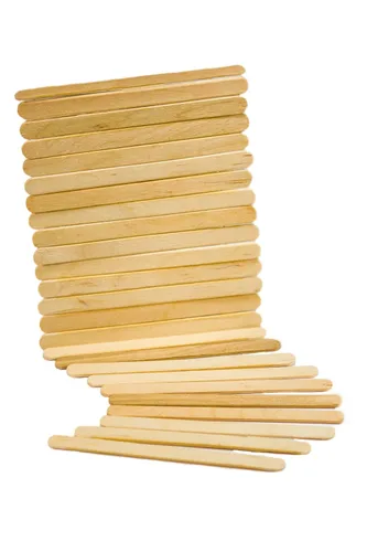Vista 2 de Perfecto Stix Craft Sticks de madera/helado Palos, Beige, 100