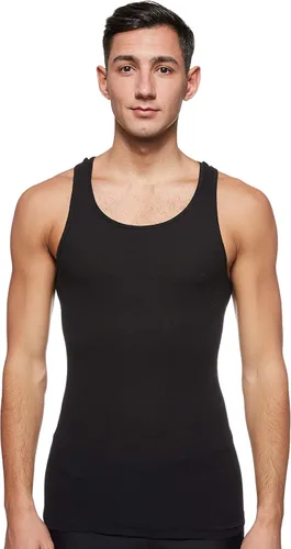 Vista 4 de Hanes Paquete de 4 camisetas sin mangas de algodón para hombre