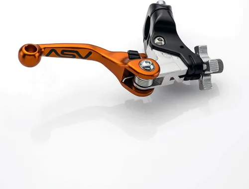 Vista 6 de ASV Unbreakable F4 Off-Road - Palanca de freno de suciedad # BDF405SX - Negro