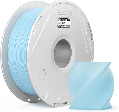 Vista 21 de ELEGOO Filamento de ácido poliláctico (PLA) mate 1.75mm Beige 1KG, filamento de impresora 3D de alta precisión, carrete de 1kg (2.2lbs) Compatible
