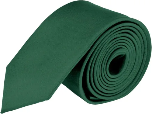 Vista 44 de Moda Di Raza Corbata de poliéster con acabado satinado angosta para hombres Verde Aqua