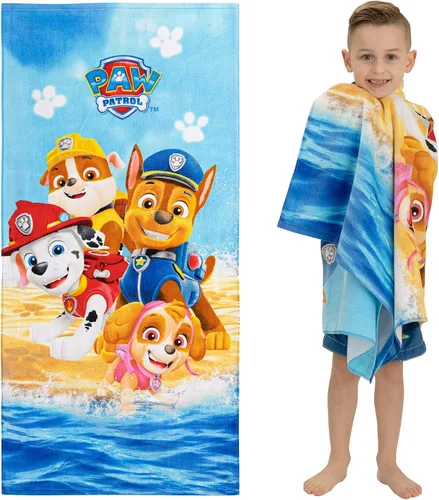 Vista 10 de Barney Classic - Toalla de baño de algodón súper suave para niños, 58 x 28 pulgadas, (producto oficial con licencia) Franco