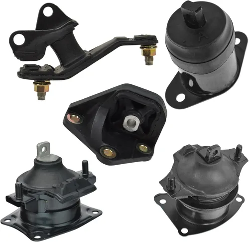 Vista 76 de TRQ Kit de montaje de motor de transmisión de motor de 5 piezas compatible con Ford Five Hundred Montego 6sp Auto AT 2005 - 2007