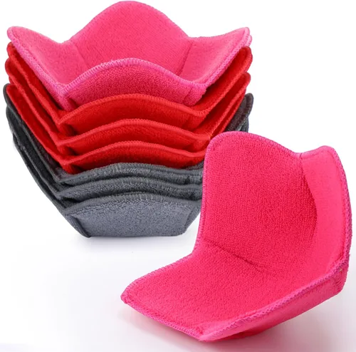 Vista 8 de Patelai Juego de 8 recipientes para microondas acogedores para comida caliente, de 7.5 pulgadas, aptos para microondas, multiusos, a prueba