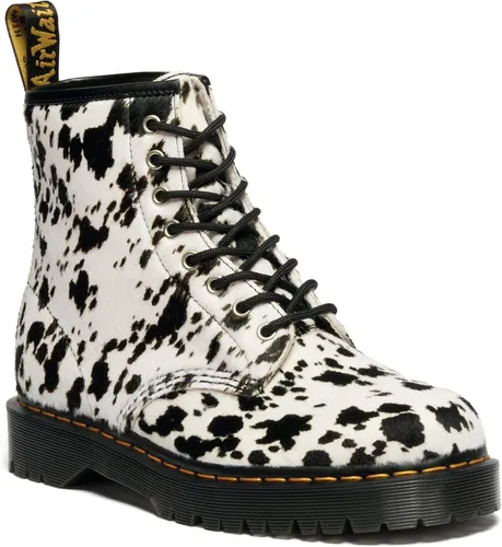 Vista 10 de Dr. Martens, Botas industriales ligeras para mujer Maple Zip con puntera de acero Negro