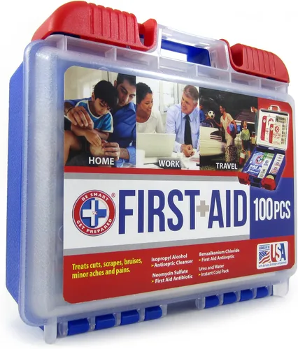 Vista 7 de Apollo Tools Original - Juego de herramientas para el hogar de 39 piezas en caja de herramientas y sé inteligente, prepárate, kit de primeros