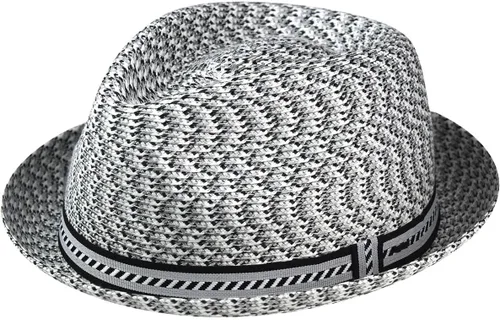 Vista 13 de Bailey of Hollywood Mannes - Sombrero trenzado Fedora Trilby para hombre Amphora