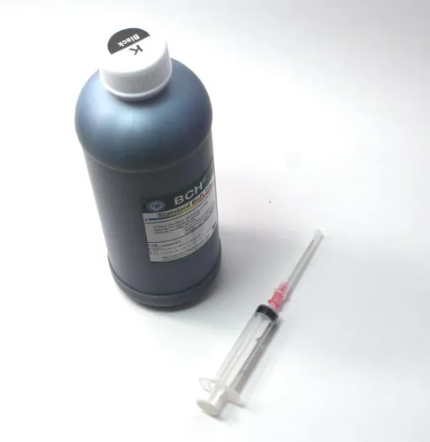 Vista 4 de BCH - Kit de recarga de tinta negra para impresoras de inyección de tinta Epson compatibles, 16.9 fl oz (16.9 fl oz), botella de repuesto de alto