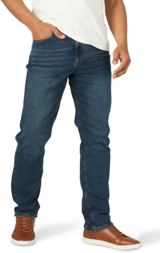 Vista 8 de Wrangler Authentics - Jeans para hombre de ajuste relajado y con cintura Comfort Flex