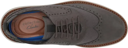 Vista 5 de Clarks Brantin Wing Oxford para hombre