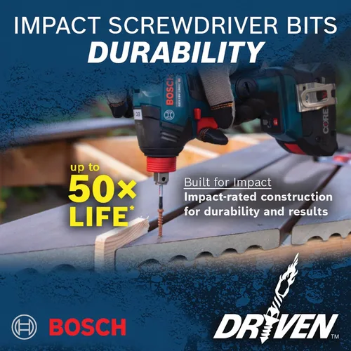 Vista 2 de Bosch ITDPH13501 - Broca de potencia de impacto Phillips® #1 de 3.5 pulg. impulsada