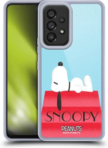 Vista 55 de Head Case Designs Snoopy Deco Dreams - Funda de gel con licencia oficial de Peanuts Blue Pattern [protección de grado militar] compatible con Google