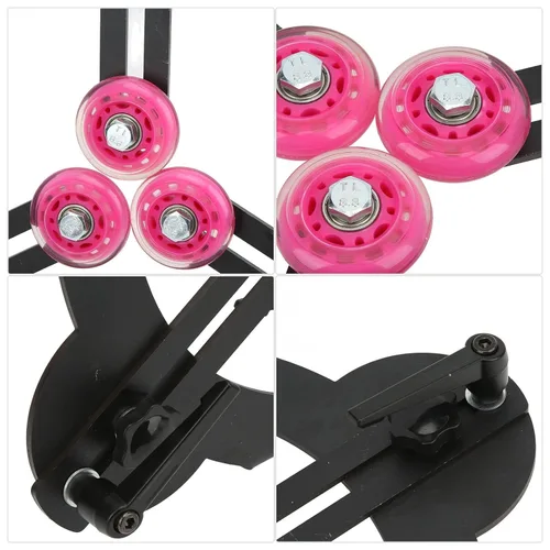 Vista 2 de Torno de madera para torneado de precisión ajustable, accesorios de torno de madera, herramienta de torneado de acero redondo para carpintería