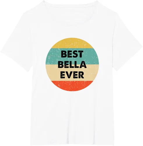 Vista 87 de Bella Name - Camiseta, Negro, S