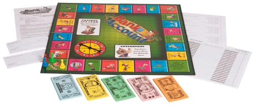 Vista 2 de Learning ADVANTAGE -4377 Juego de dinero de cuenta bancaria