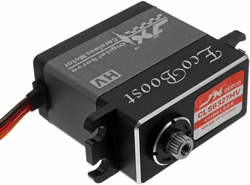 Vista 2 de JX Servo CLS-6327HV 59.5 lbs Coreless Servo 180 ° High Torque Alta Presión Hueco Copa Metal Engranajes para DIY RC Modelo Drone