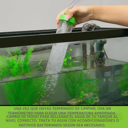 Vista 8 de Python Sistema de mantenimiento de acuario sin derrames, limpieza y llenado de grava y cambiador de agua, 25 pies