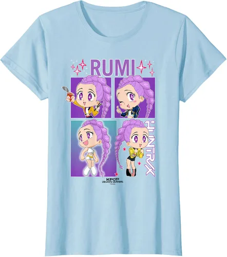 Vista 19 de Camiseta con licencia oficial de Kpop Demon Hunters Rumi