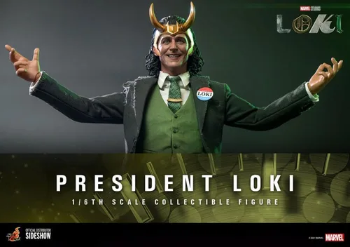 Vista 3 de Hot Toys 1:6 Presidente Loki - Loki