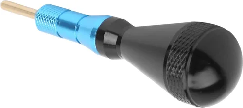 Vista 8 de Dilwe Removedor de puntas, herramienta para quitar extractor de punta con herramienta de punta suave para puntas rotas, herramienta de punta (azul)