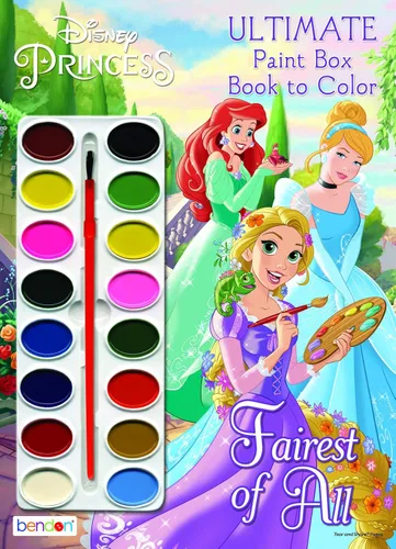 Vista 11 de Disney Princess 45648 Bendon - Libro de actividades oficial con mini lápices