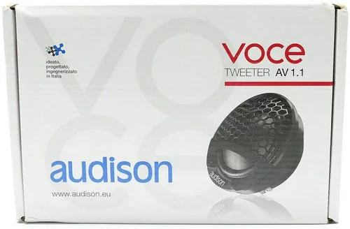 Vista 4 de Audison AV1.1 Voce 1.1 "180W Tetolon Dome Tweeter Altavoces 4-Ohm Audio para coche
