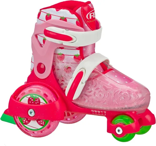 Vista 9 de Patines Fun Roll para Principiantes de Roller Derby, Talla Ajustable, Patines para Niños, Niños Pequeños, Niños y Niñas