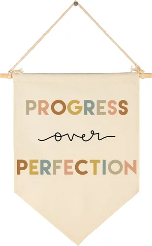 Vista 10 de Letrero de pared para aula, regalo para profesores, decoración inspiradora de vuelta a la escuela, bandera de pared con texto en inglés "Let's Root
