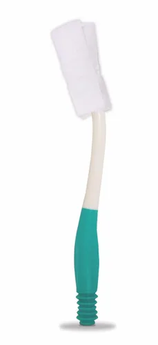 Vista 7 de Essential Medical Supply Toallita ergonómica de higiene personal para papel higiénico y toallitas húmedas con botón de fácil liberación, color blanco