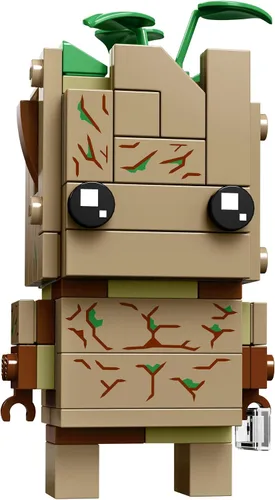 Vista 7 de LEGO BrickHeadz Groot & Rocket Kit de construcción, multicolor