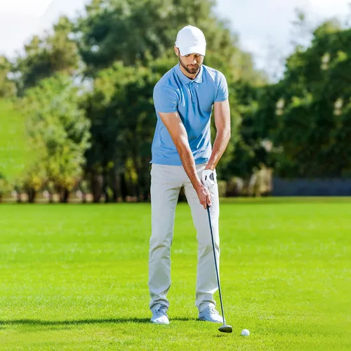Vista 2 de BALENNZ Polos de Golf para Hombres de Secado Rápido Camisas Polo Atléticas para Hombres de Manga Corta de Verano Casuales que Absorben la Humedad